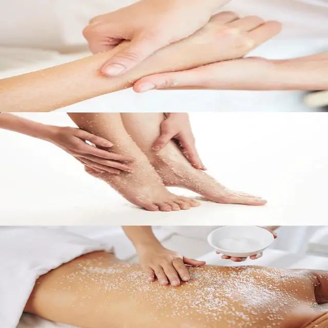 Alt view image 3 of 5 - Dead Sea Salt Scrub for Glowing Skin infused , 4 fl. oz