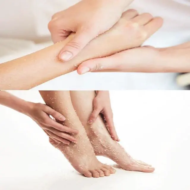 Alt view image 4 of 5 - Dead Sea Salt Scrub for Glowing Skin infused , 4 fl. oz