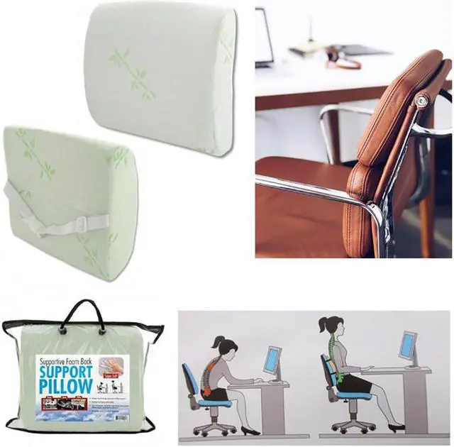 Alt view image 5 of 5 - Supportive Foam Back Support Pillow