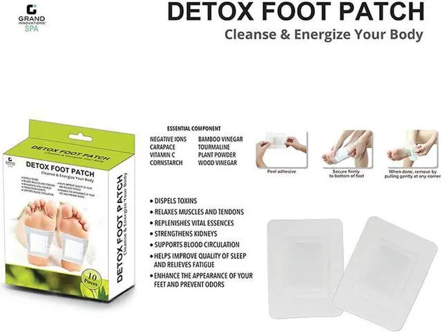 Alt view image 3 of 5 - Detox Organic Herbal Cleansing Patches