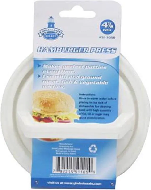 Alt view image 3 of 3 - 4.5" Hamburger Press: Elevate Your Grilling Game