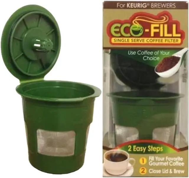 Alt view image 3 of 3 - Perfect Pod Eco-Fill Refillable Capsule for K-cup Brewers- 4 Pack