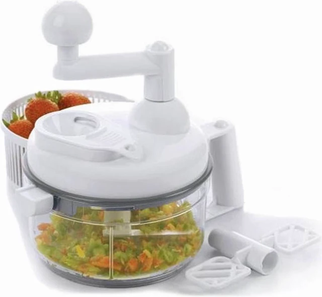 Salsa Maker Machine Chefdini - Salsa Maker and Food Processor (White) - Newegg.com
