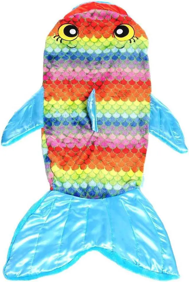 Main image of Snuggie Tails Blanket - Rainbow Fish - Deluxe