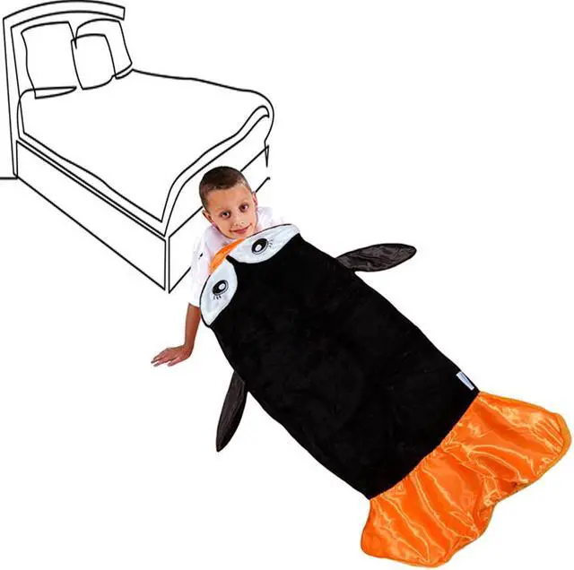Alt view image 3 of 6 - Snuggie Tails Blanket - Penguin - Deluxe