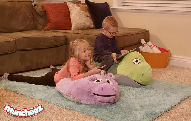 Alt view image 3 of 3 - Muncheez Coolest Stuffed Animal Bag Plush Toys - Unicorn