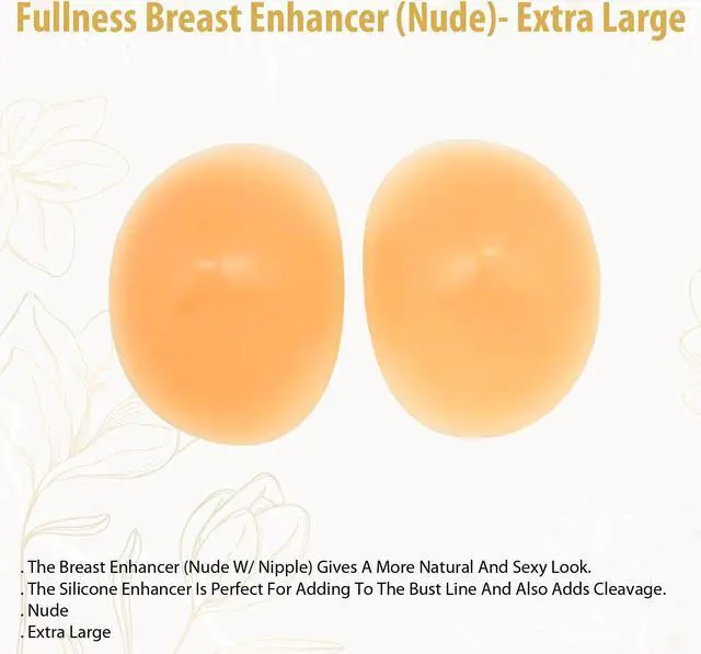 Alt view image 5 of 5 - Fullness Breast Enhancer (Nude)- Extra Large