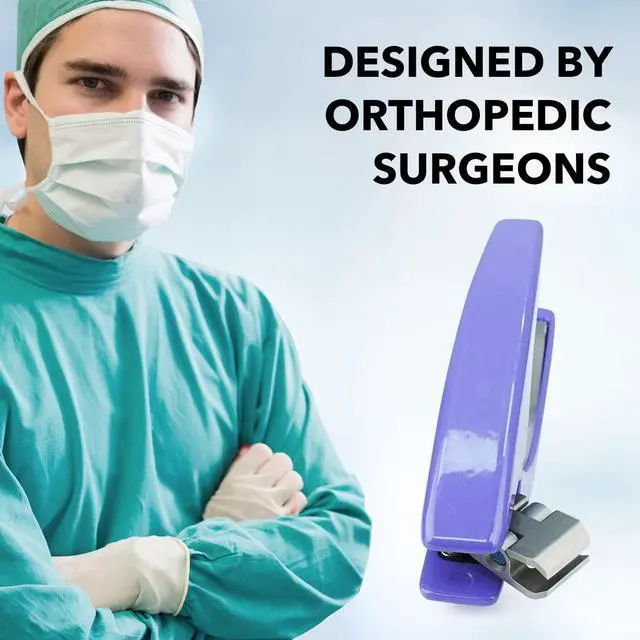 Alt view image 5 of 6 - CLIPPERPRO 2.0 Toenail Clipper w/ Swivel Head and Lock Red
