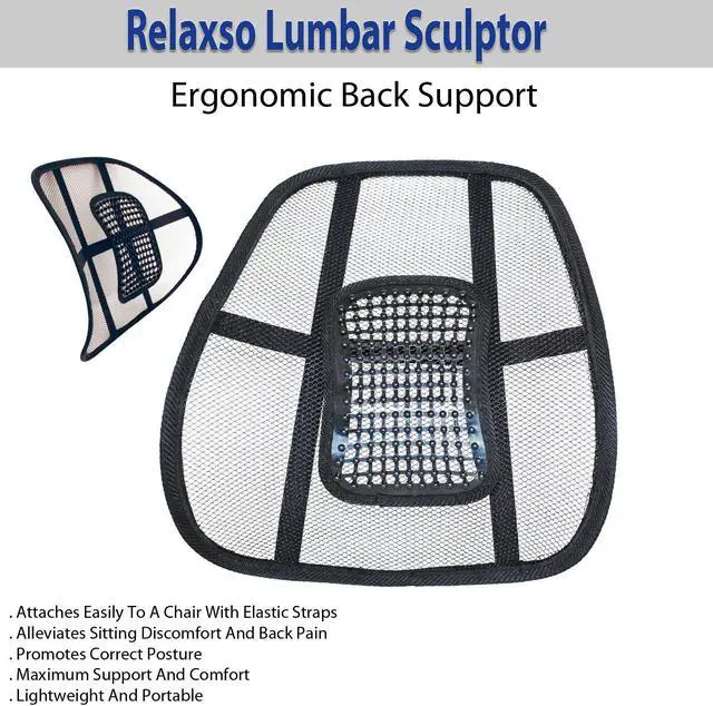 Alt view image 4 of 5 - Relaxso Lumbar Sculptor Ergonomic Back Support