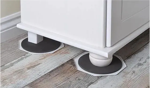 Alt view image 3 of 5 - Furniture Sliders - 8 pieces-2 sizes(4 Small & 4 Large)