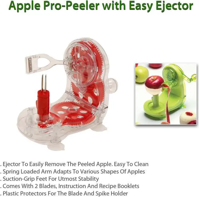 Alt view image 11 of 11 - Starfrit092999-006-red1 Apple Peeler