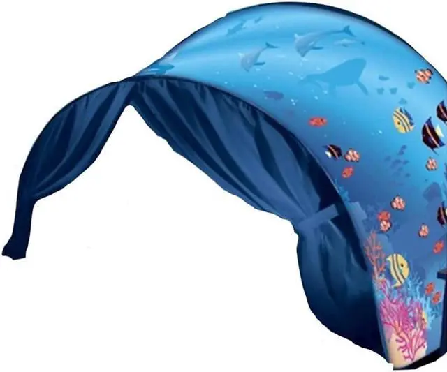 Alt view image 4 of 5 - DreamTents Fun Pop Up Tent - Undersea World - Twin (No Light)