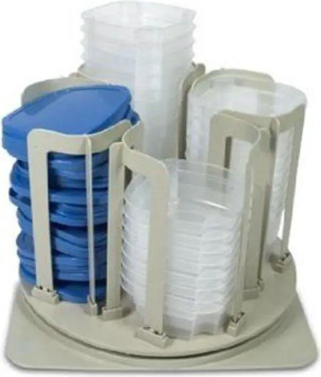 Alt view image 4 of 6 - Spin 'N' Store 49-Piece Revolving Food Storage System