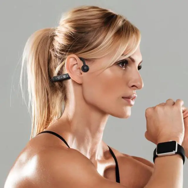 Alt view image 2 of 5 - Wireless Bone Conduction Headphone