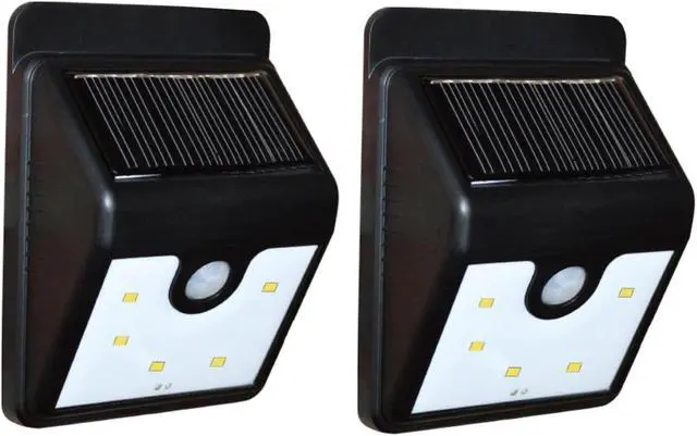 Alt view image 2 of 5 - Forever LED Light - Solar Powered Energy Outdoor Lights - Black - Two Pack