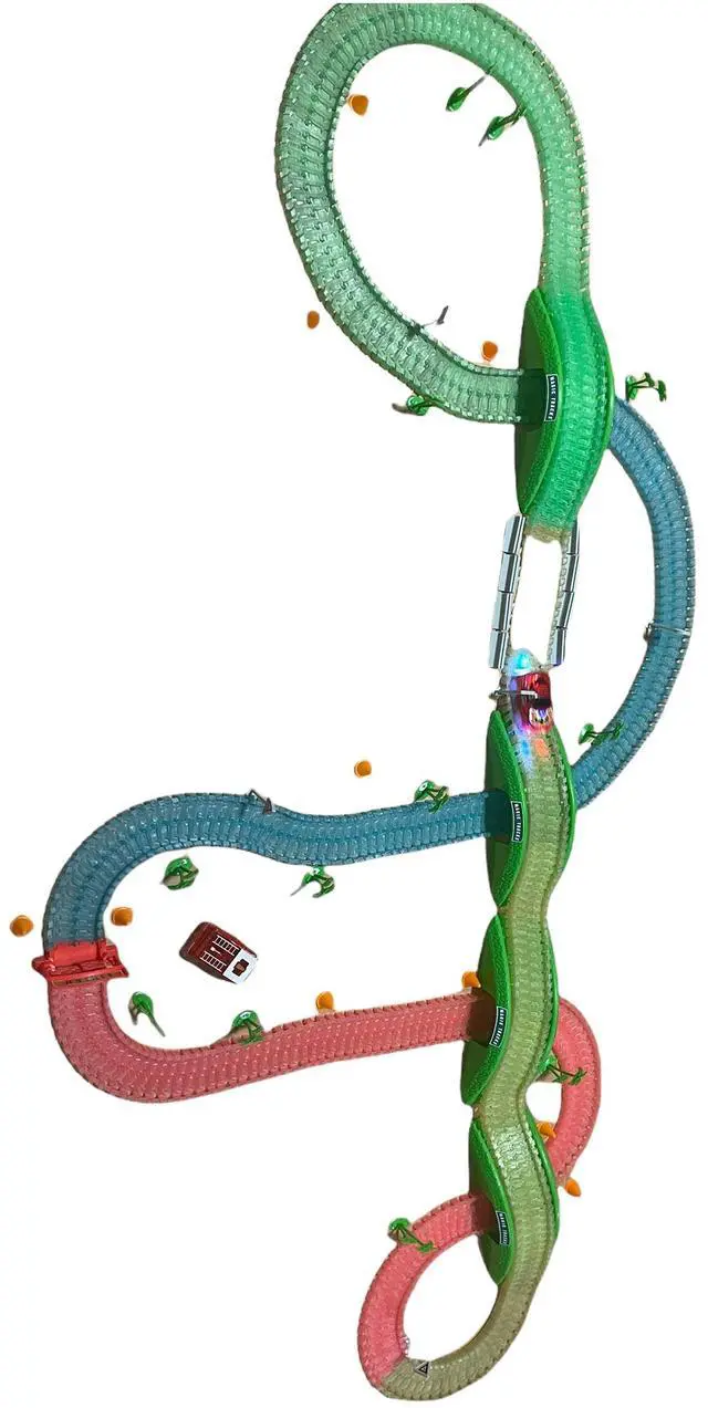 Alt view image 2 of 7 - Magic Tracks Deluxe Kit - 2 Cars