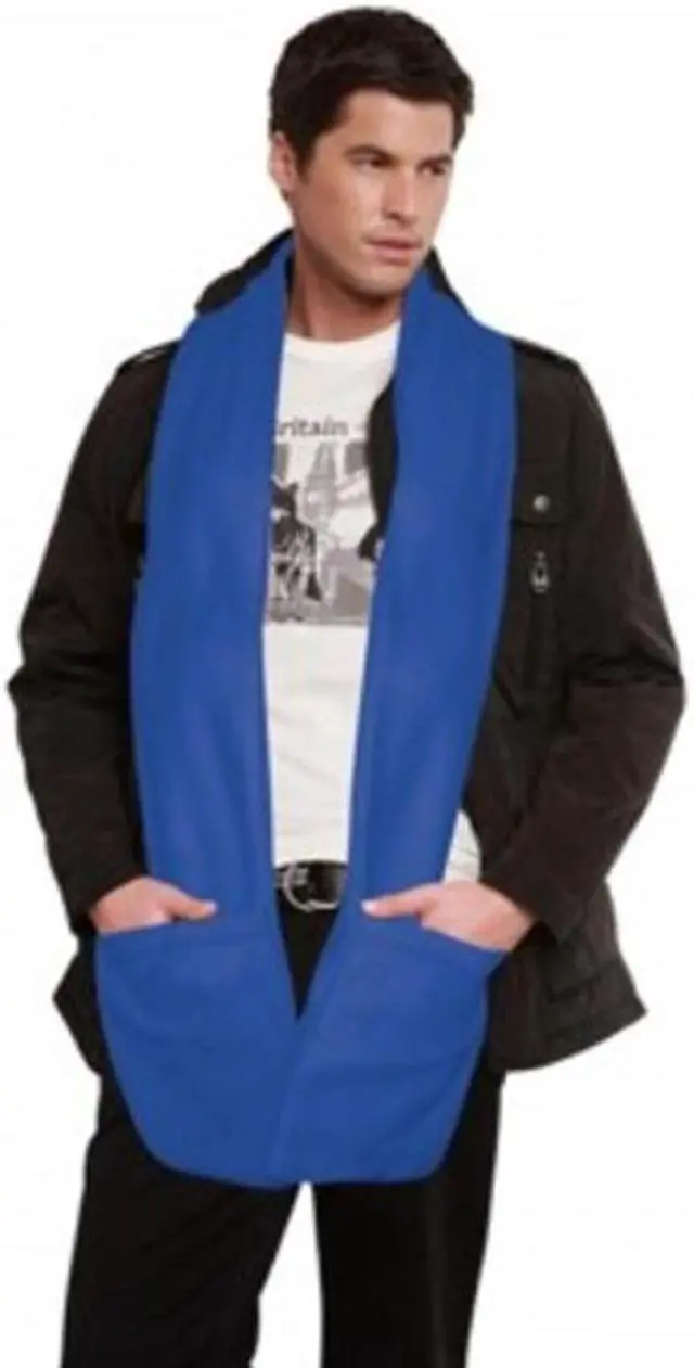 Main image of Thermal Scarf with Heat Packs- Unisex- Blue