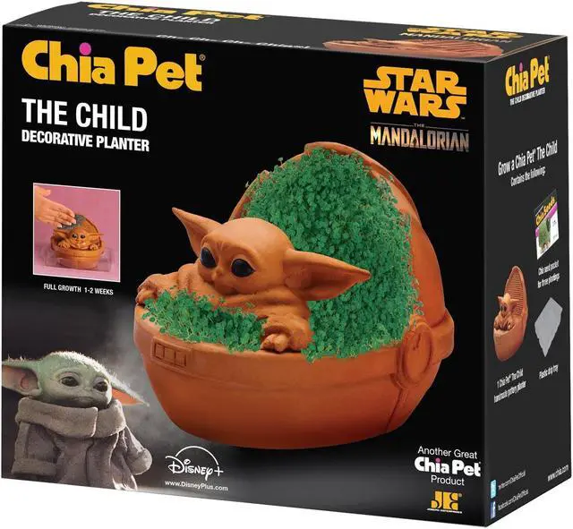 Alt view image 2 of 6 - Chia Pet Planter - Star Wars Baby Yoda