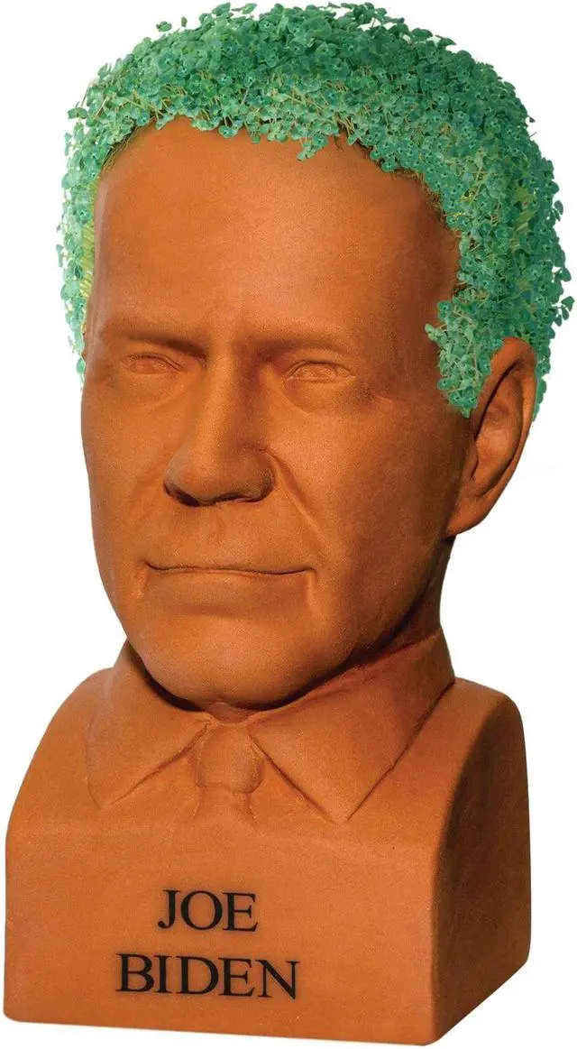 Alt view image 4 of 6 - Joe Biden Chia Pet Decorative Planter