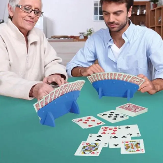 Alt view image 10 of 12 - Set of 2 Playing Card Holders