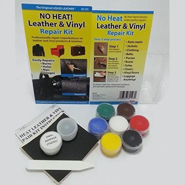 Alt view image 2 of 5 - Liquid Leather & Vinyl Repair Kit - Air-Dry Formula (30-123)