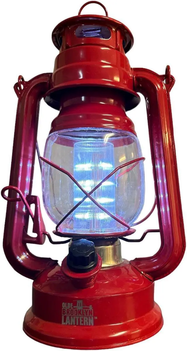 Alt view image 2 of 5 - Olde Brooklyn Lantern - Red - Two Pack
