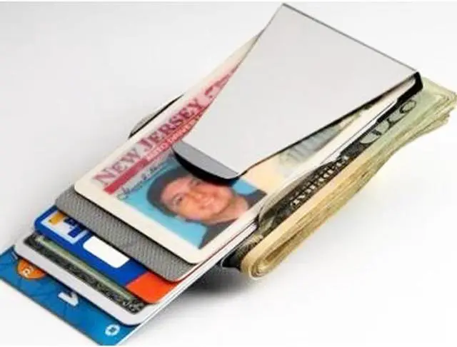 Alt view image 2 of 5 - Slim Clip - Double Sided Money Clip! (Chrome)
