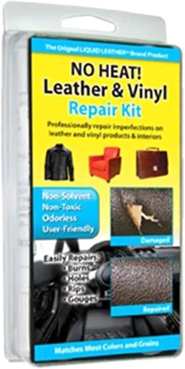Alt view image 2 of 5 - Liquid Leather No Heat Leather, Vinyl & Fabric Repair Kit- (30-122)