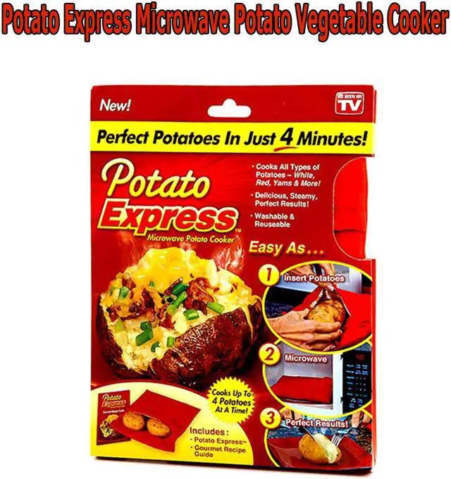Alt view image 2 of 5 - Potato Express: The Ultimate Microwave Cooker for Potatoes and Veggies