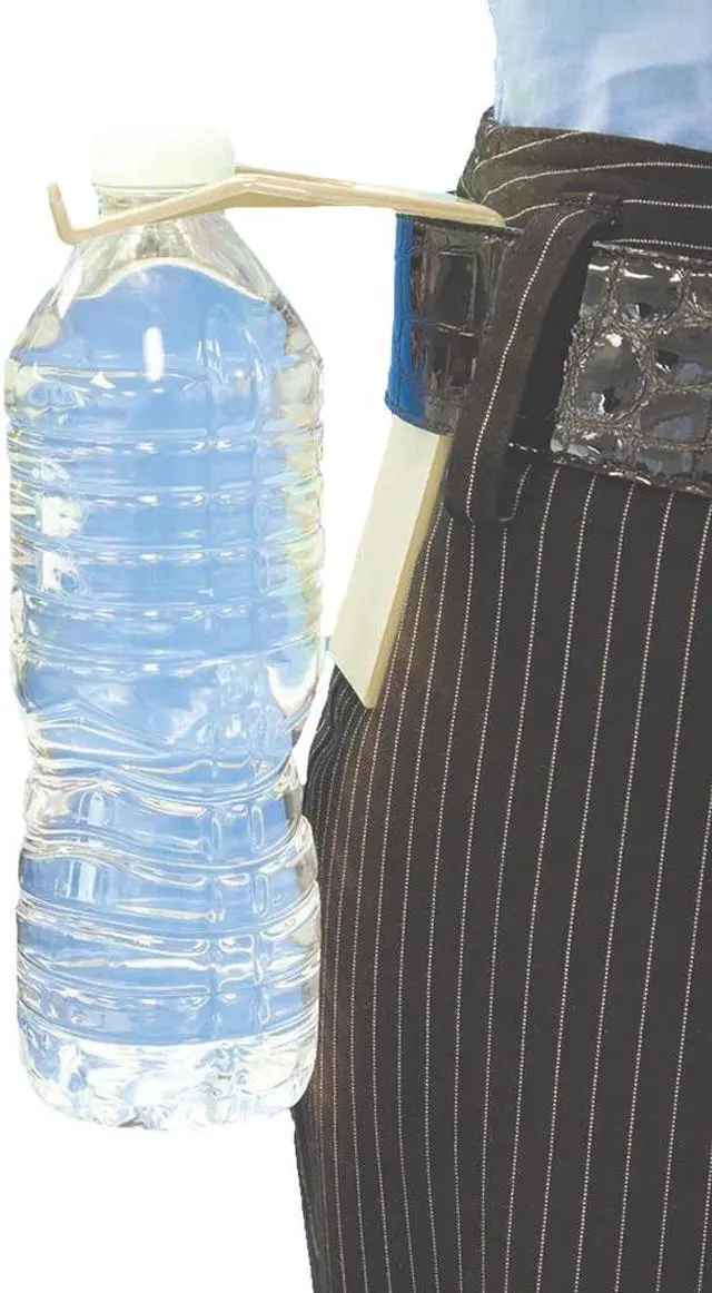 Alt view image 2 of 3 - HIP-Clip Bottle Holder - Hands-Free Solution for Standard Bottles(Beige)