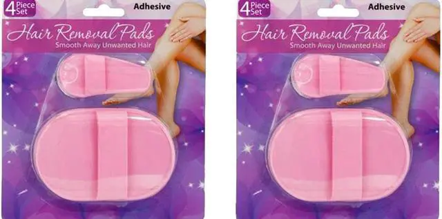 Alt view image 2 of 7 - Hair Removal Pads 4 Piece Set (2-Pack)