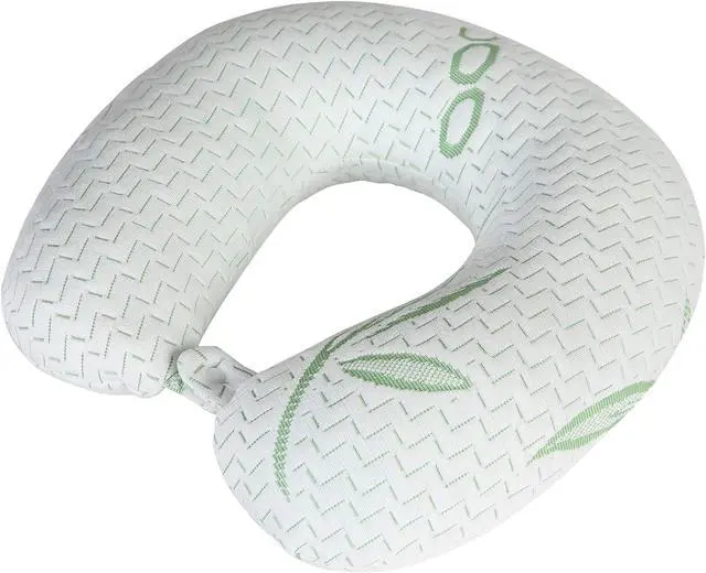 Main image of Bamboo Memory Foam Travel Neck Pillow