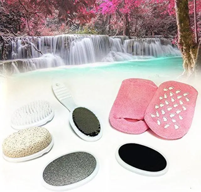 Alt view image 3 of 4 - Deluxe Pedicure Foot System with Bonus Moisturizing Gel Socks