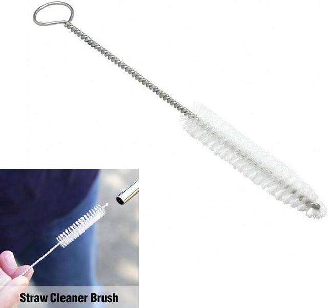 Alt view image 3 of 3 - Durable Straw Cleaning Brush - Perfect for Metal, Silicone, and Glass Straws