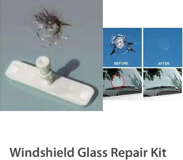 Alt view image 2 of 3 - Professional Windshield Glass Repair Kit for Cracks & Chips