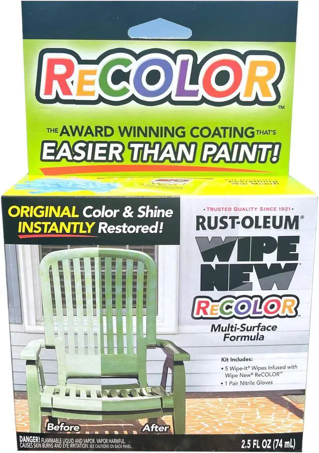 Alt view image 2 of 3 - Wipe New Recolor Furniture Restorer Wipe-On Applicator (Pack of 2)
