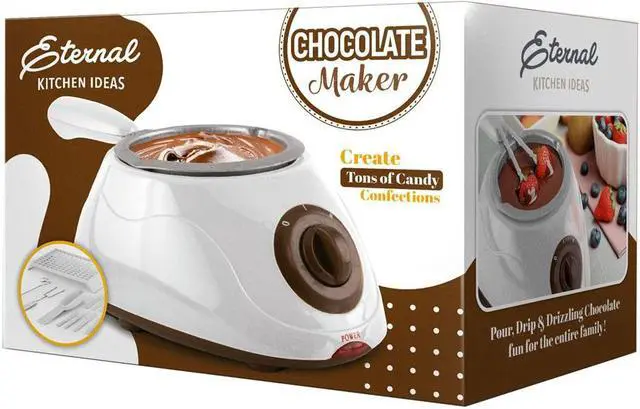 Alt view image 2 of 6 - Eternal Living Chocolate Melting Pot Kit, White