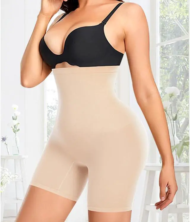 Alt view image 2 of 3 - Comfia Shapewear Shorts - Seamless Comfort and Slimming Support (Medium, Beige)