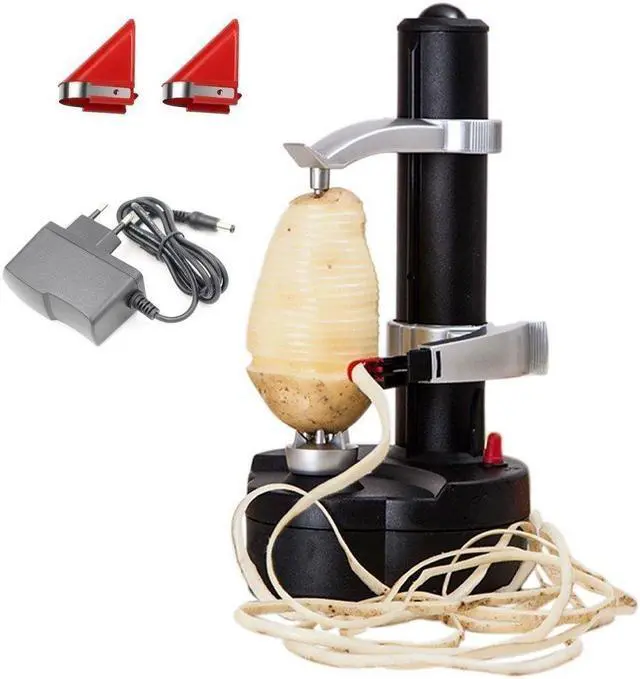 Alt view image 2 of 7 - Rapid Peeler - One Touch Electric Action for Effortless Peeling (Black)
