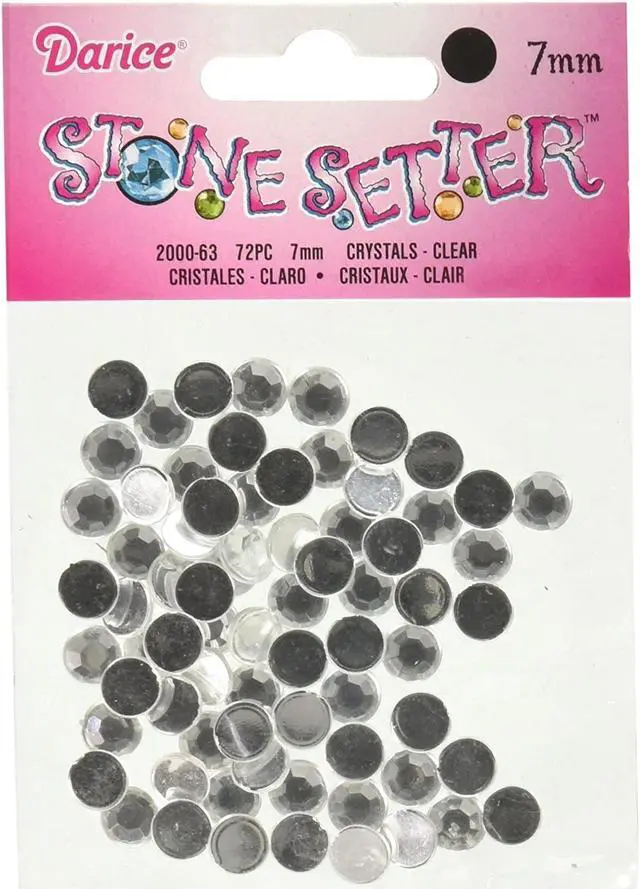Alt view image 3 of 7 - Stone Setter Crystals 72/Pkg-7mm Crystal