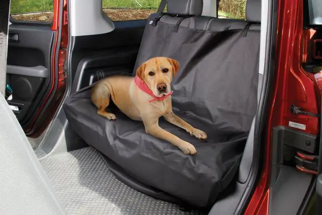 Alt view image 2 of 7 - Smartworks Pet Seat Cover - Black - Large (52' x 50")