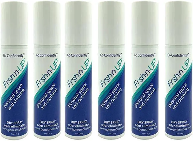 Alt view image 2 of 4 - Frsh n Up Hair and Clothing Dry Spray Odor Eliminator (1 oz) 6 Pack