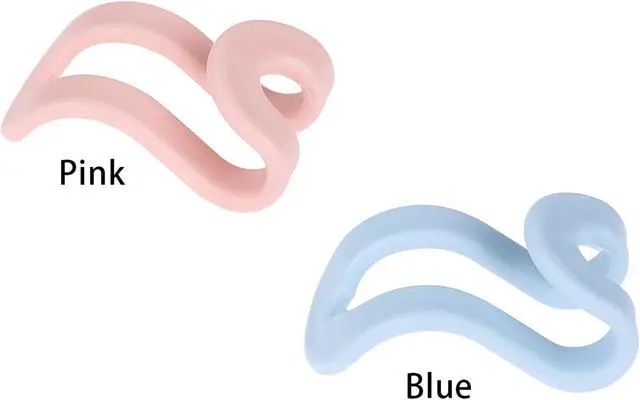 Alt view image 2 of 7 - Hanger Hooks- Easy Hook Closet Organizer  - Blue - 5 Pack