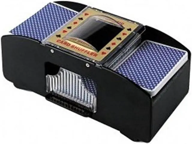 Alt view image 2 of 3 - Jobar Automatic Card Shuffler- 2 Deck Card Shuffler
