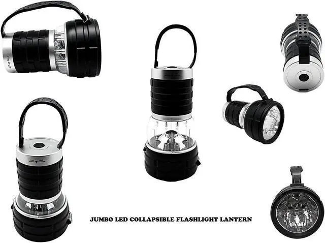 Alt view image 2 of 4 - 12 LED Collapsible Lantern: Bright & Portable