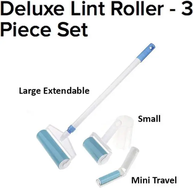 Alt view image 3 of 3 - Lint Remover- Adhesive Roll Picks Up Remove Lint Dust Pet Hair