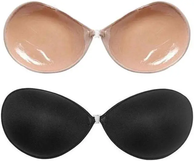 Alt view image 7 of 7 - Nucomfort Adhesive Backless Bra, C Cup