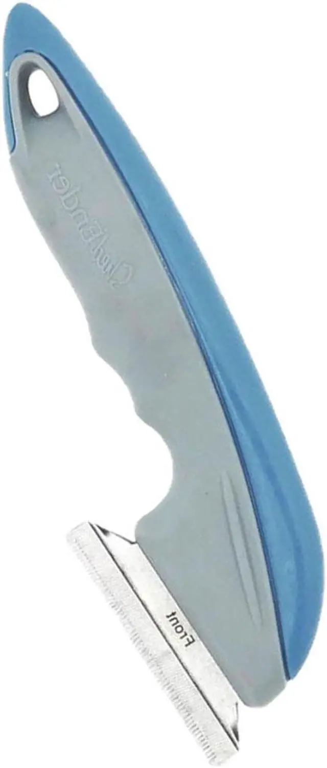 Alt view image 7 of 7 - Shed Ender with Lint Wizard Lint Remover Deshedding Tool Dog Brush