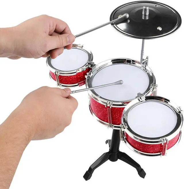 Alt view image 2 of 3 - Desktop Drum Set