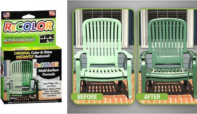 Alt view image 6 of 7 - Rust-Oleum Wipe New Recolor Wipe It Kit 362838